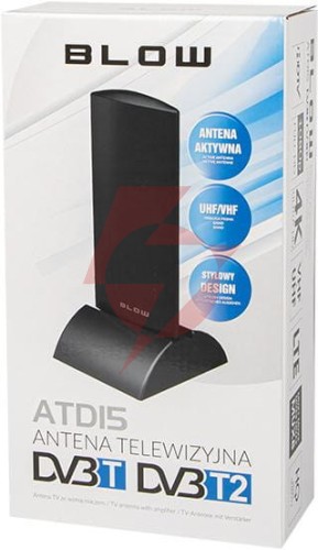 Antena dvb-t panelowa blow atd15 aktywna wewnętrzna