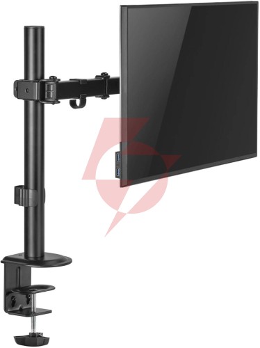 Uchwyt biurkowy przegubowy na 1 monitor spacetronik spa-112