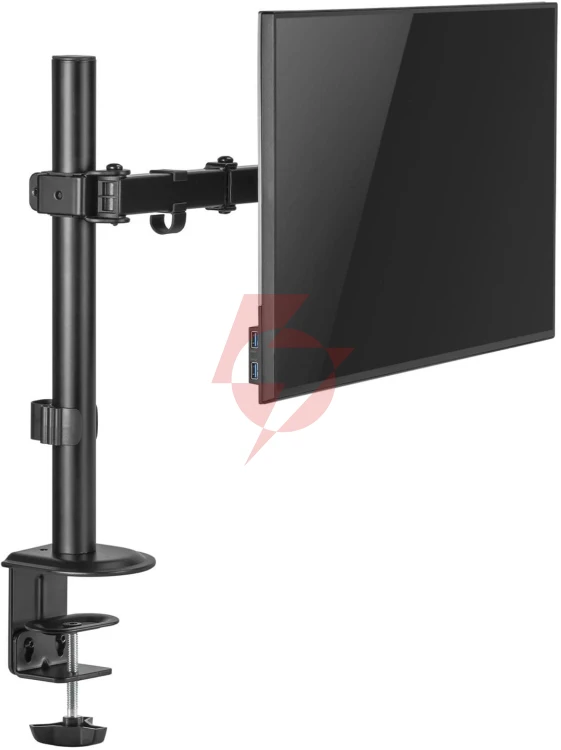 Uchwyt biurkowy przegubowy na 1 monitor spacetronik spa-112