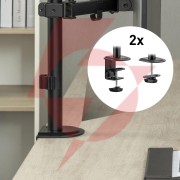 Uchwyt biurkowy przegubowy na 1 monitor spacetronik spa-112
