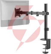 Uchwyt biurkowy przegubowy na 1 monitor spacetronik spa-112