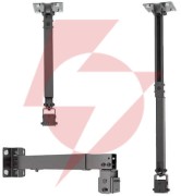 Uchwyt do montażu projektora 2w1 sufitowy/ścienny spa-p01b spacetronik