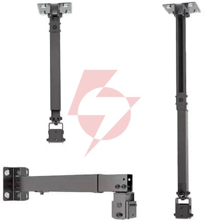 Uchwyt do montażu projektora 2w1 sufitowy/ścienny spa-p01b spacetronik