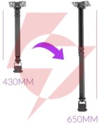 Uchwyt do montażu projektora 2w1 sufitowy/ścienny spa-p01b spacetronik