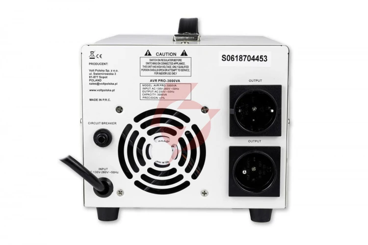 Stabilizator napięcia volt polska avr pro 3000va 3%