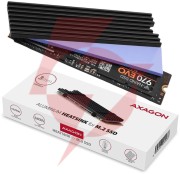 Radiator do dysków axagon clr-m2l3 m.2 ssd 3mm