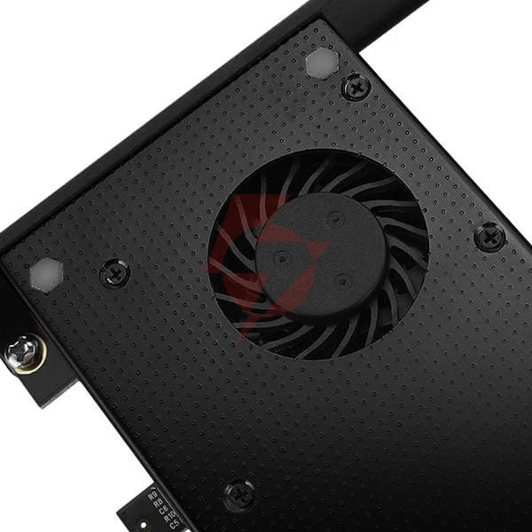 Adapter axagon pcem2-dc pci-e x4 na m.2 nvme z chłodzeniem