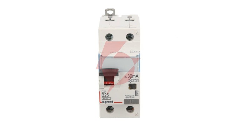 Wyłącznik różnicowo-nadprądowy 2P 25A B 0,03A typ A P312 DX3 410967