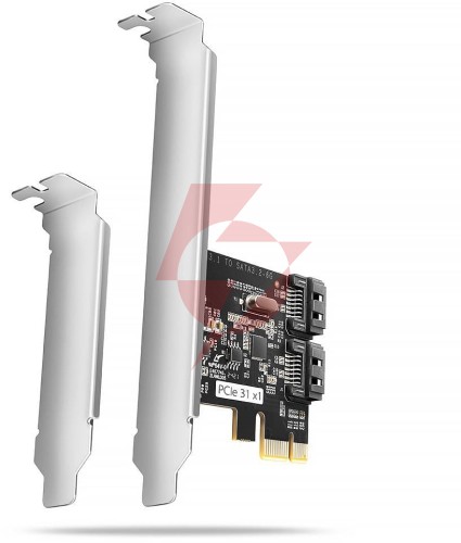 Kontroler axagon pces-sj2 pcie 2x wewnętrzny port sata