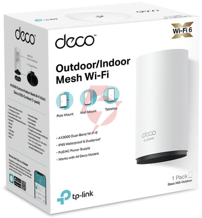 Domowy system wi-fi mesh tp-link deco x50-outdoor