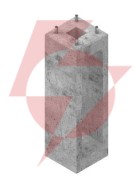 Fundament prefabrykowany ats fp1 pod słup ats