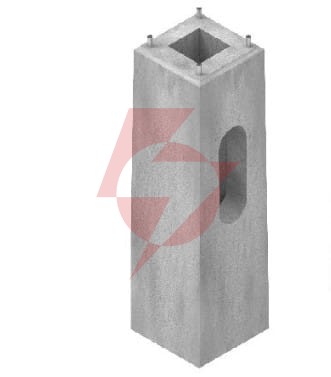 Fundament prefabrykowany ats fp3 pod słup ats