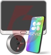 Bezprzewodowy wizjer ezviz dp2 2k 3mpx