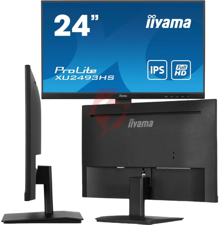Monitor led iiyama xu2493hs-b6 24 cale ips 100hz 0,5ms slim