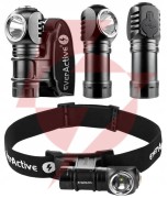 Latarka ręczna / czołowa luminus sst20 10w led everactive fl-55r 500 lumenów ip66