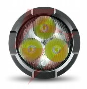 Latarka ręczna 3x osram p9 10w led everactive fl-3300r luminator 3300 lumenów ipx4
