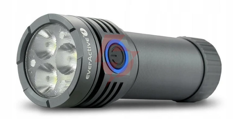 Latarka ręczna 3x osram p9 10w led everactive fl-3300r luminator 3300 lumenów ipx4
