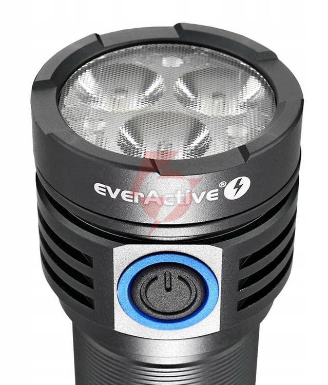 Latarka ręczna 3x osram p9 10w led everactive fl-3300r luminator 3300 lumenów ipx4