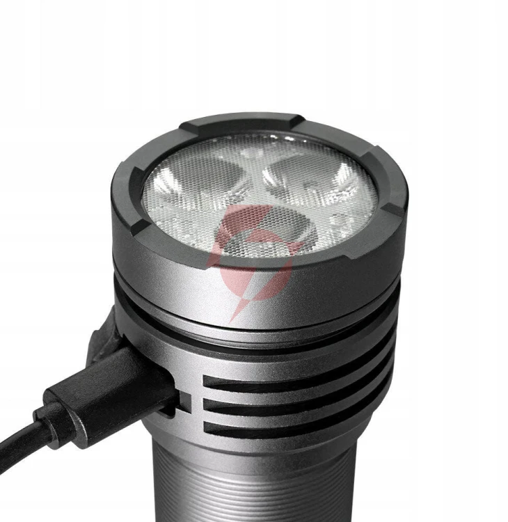 Latarka ręczna 3x osram p9 10w led everactive fl-3300r luminator 3300 lumenów ipx4