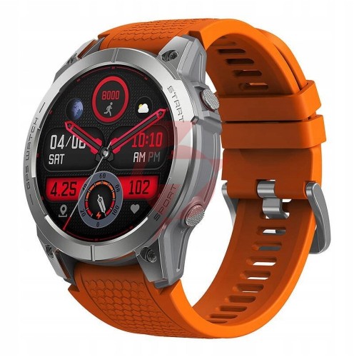 Smartwatch zeblaze stratos 3 pomarańczowy