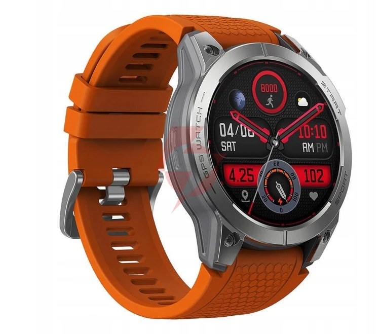 Smartwatch zeblaze stratos 3 pomarańczowy