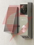 Wideodomofon ezviz ep3x (3mp+2mp) zasilany bateriami z panelem słonecznym