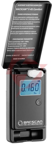 Alkomat bacscan f-45 comfort