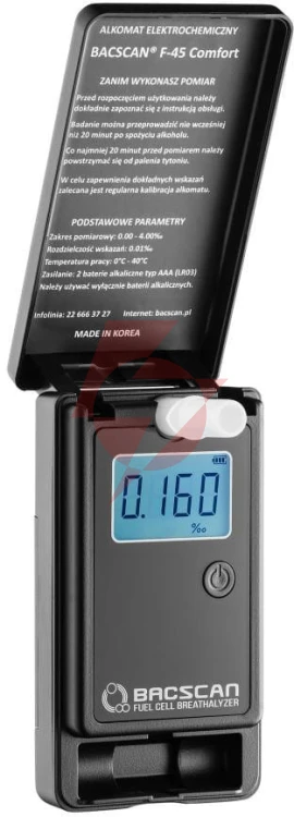 Alkomat bacscan f-45 comfort