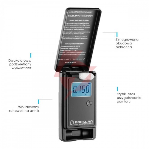 Alkomat bacscan f-45 comfort