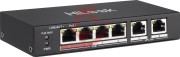 Switch poe hilook by hikvision sw-06-poe 6-portowy 