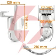 Kamera ip orllo tz19 dual (4mp+4mp wi-fi 4k ai