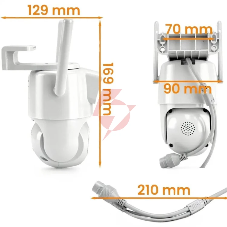 Kamera ip orllo tz19 dual (4mp+4mp wi-fi 4k ai