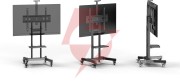 Mobilny stojak do tv 50"-90" do 90 kg onkron ts1891 czarny