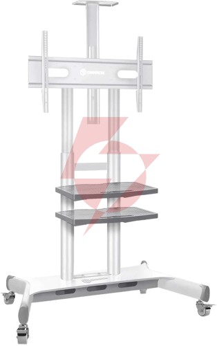 Mobilny stojak do tv 50"-86" do 90 kg onkron ts1881 biały