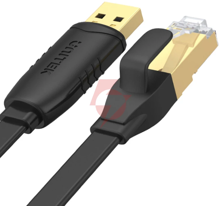 Kabel unitek y-sp02001b rj-45 na usb-a konsolowy 1,8m