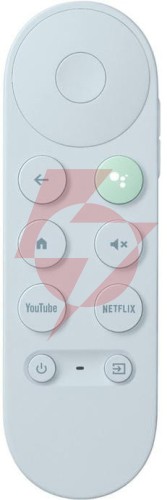 Odtwarzacz multimedialny google chromecast 4k z google tv niebieski