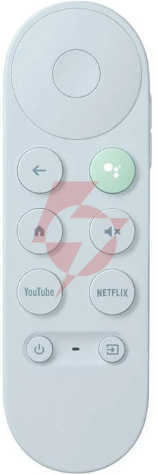 Odtwarzacz multimedialny google chromecast 4k z google tv niebieski
