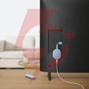 Odtwarzacz multimedialny google chromecast 4k z google tv niebieski