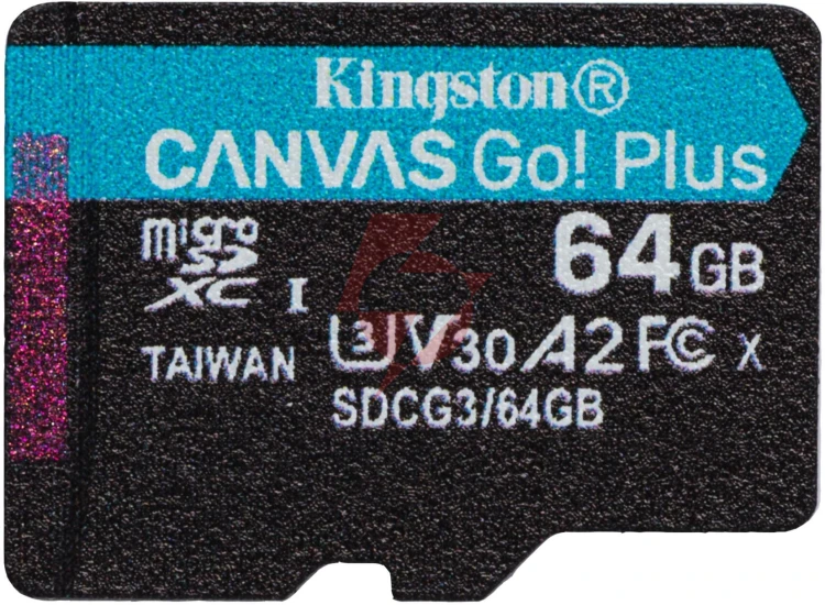 Karta pamięci microsd kingston canvas go plus microsdxc c10 uhs-i 64gb