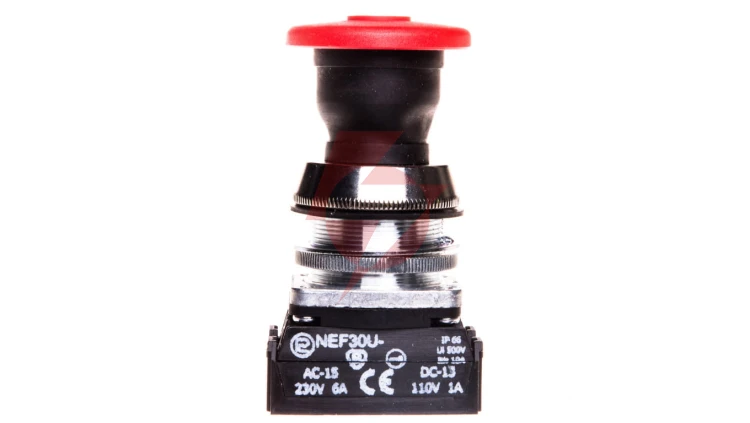 Przycisk bezpieczeństwa 30mm 0Z 2R IP66 przez pociągnięcie W0-NEF30-UDR 2Y C