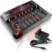 Ładowarka do akumulatorków cylindrycznych li-ion oraz ni-mh everactive uc-800