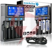 Ładowarka do akumulatorków cylindrycznych li-ion oraz ni-mh everactive uc-4200