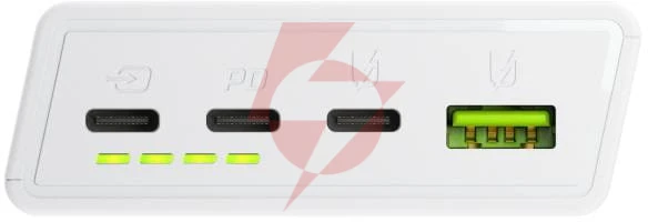 Powerbank green cell powerplay20s 20000mah pd 22,5w qc 3.0 3x usb-c biały
