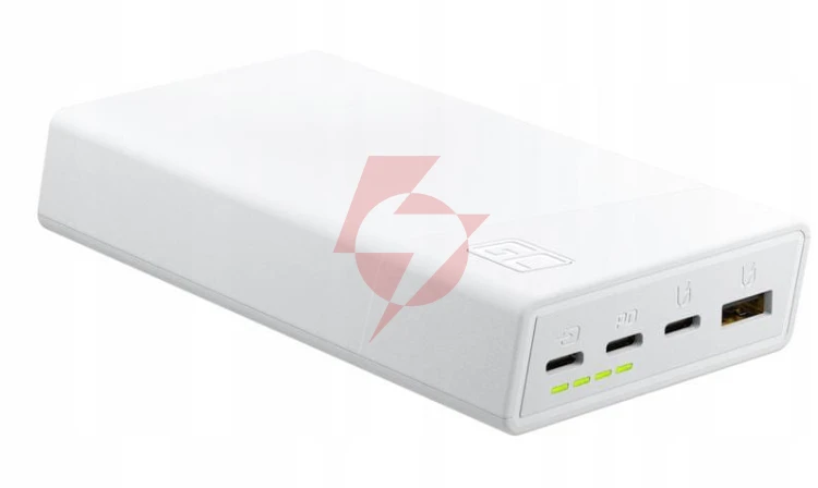 Powerbank green cell powerplay20s 20000mah pd 22,5w qc 3.0 3x usb-c biały
