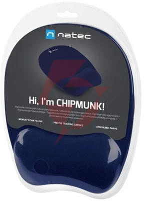 Podkładka pod mysz natec chipmunk 230x200mm granatowy