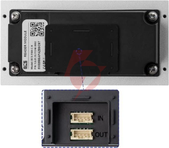 Panel bramowy wideodomofon bcs line bcs-pan-c-n