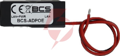 Adapter do zasilania urządzeń ip poe bcs line bcs-adpoe