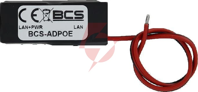 Adapter do zasilania urządzeń ip poe bcs line bcs-adpoe