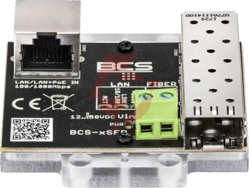 Gigabitowy media konwerter bcs power bcs-xsfp