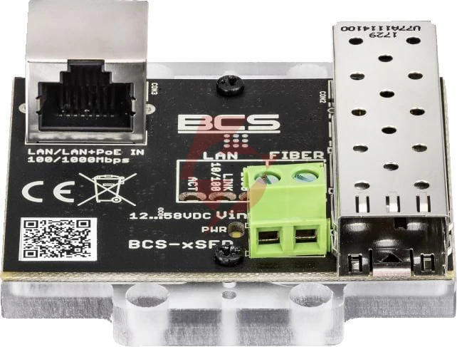 Gigabitowy media konwerter bcs power bcs-xsfp